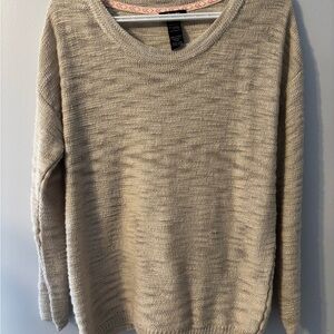 375S Women's Cream Sweater by Olsen